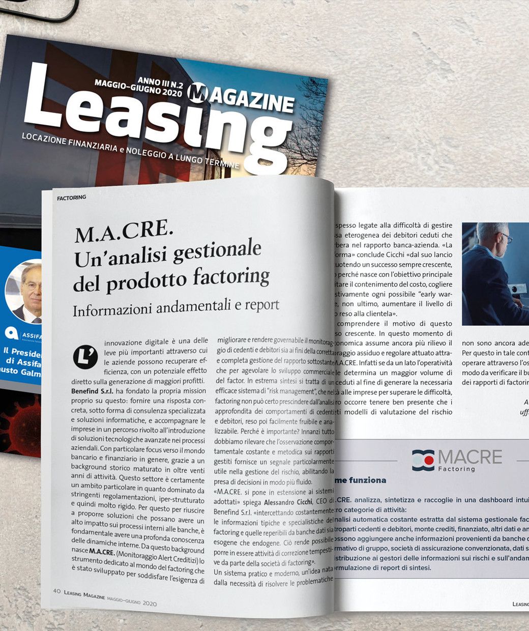Periodico Leasing Magazine - Locazione finanziaria e noleggio lungo termine